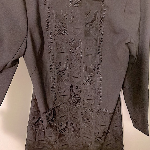 Nicole Miller Artelier shift dress with embroidery size 8 NWT mini - Picture 2 of 11